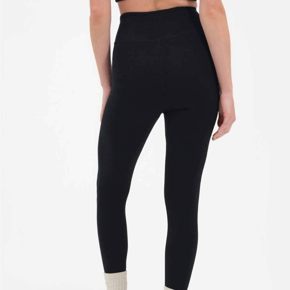 MATE THE LABEL WORKOUT SET organic stretch legging / racer tank (BLACK)